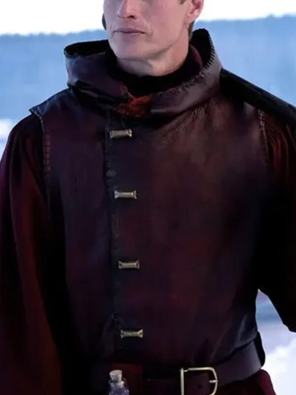 Ewan Wynonna Earp Sleeveless Leather Coat