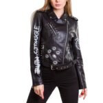 Eye Dare You Leather Jacket