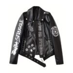 Eye Dare You Leather Jacket