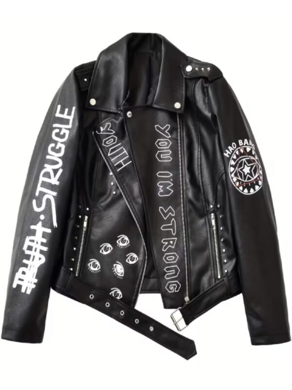 Eye Dare You Leather Jacket