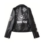 Eye Dare You Leather Jacket