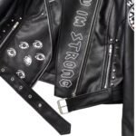 Eye Dare You Leather Jacket