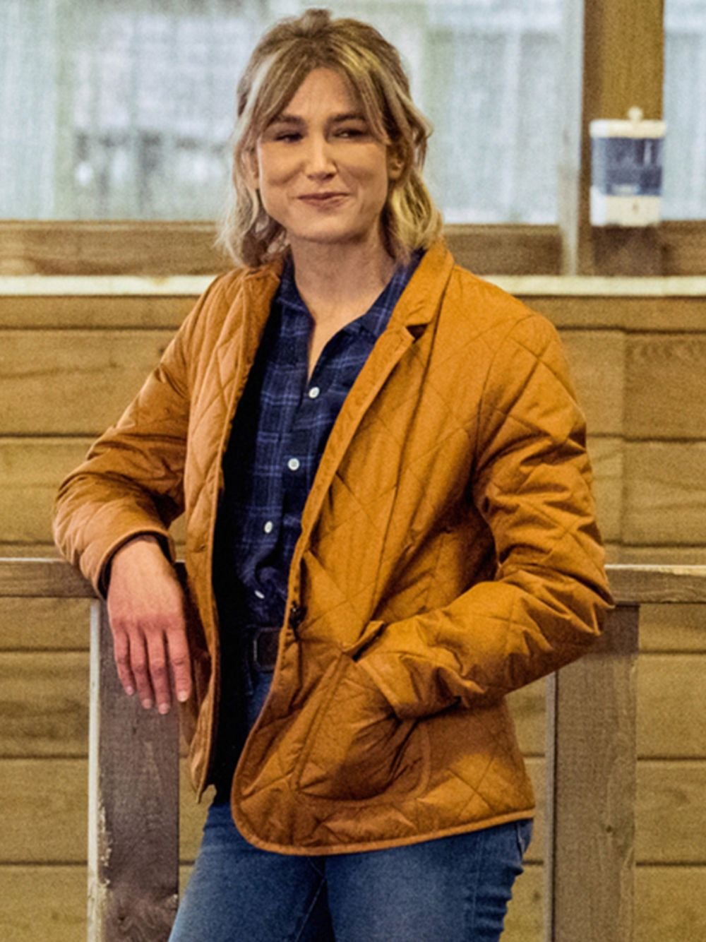 FBI Most Wanted Sarah Allen Brown Jacket FBI Most Wanted Sarah Allen Brown Jacket