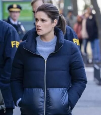 FBI Season 06 Maggie Bell Black Puffer Jacket