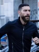 FBI Season 06 Omar Adom Zidan Black Bomber Jacket