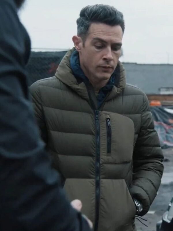 FBI Season 06 Stuart Scola Green Puffer Jacket
