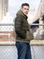 FBI Season 06 Stuart Scola Green Puffer Jacket
