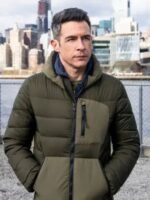FBI Season 06 Stuart Scola Green Puffer Jacket