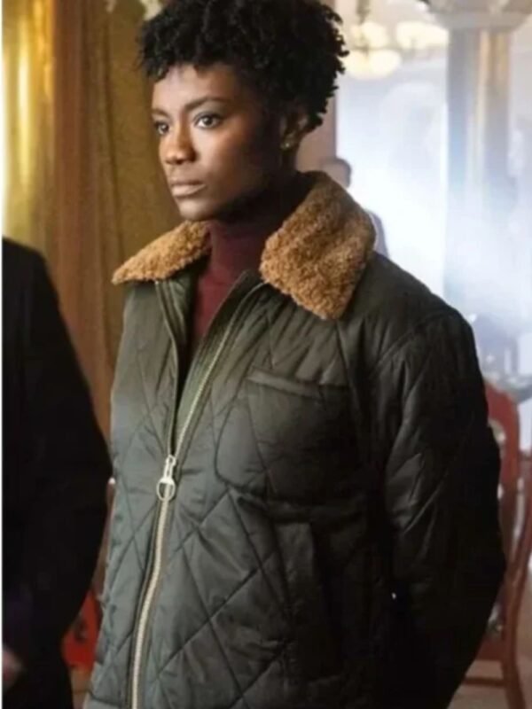FBI Season 06 Tiffany Wallace Quilted Jacket
