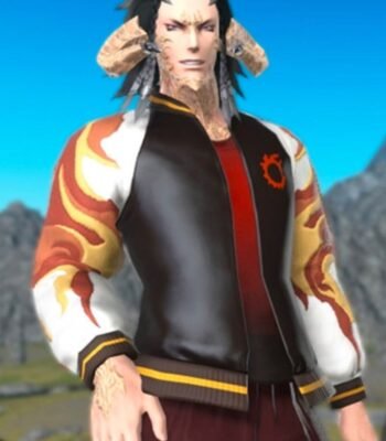 FFXIV Final Fantasy XIV 14 Inferno Bomber Jacket