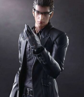 FFXV Final Fantasy XV Ignis Scientia Black Leather Blazer