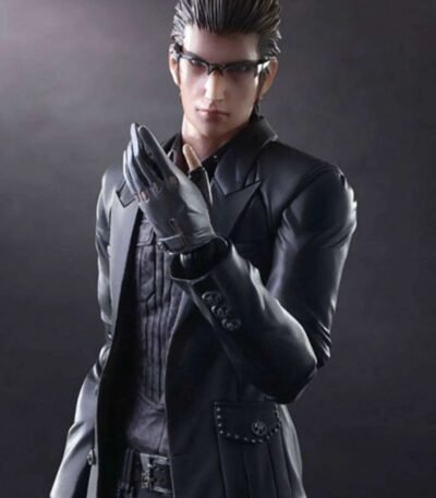 FFXV Final Fantasy XV Ignis Scientia Black Leather Blazer