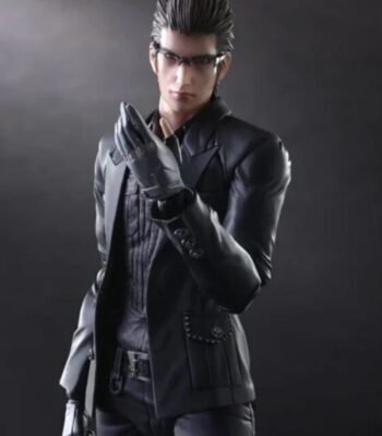 FFXV Final Fantasy XV Ignis Scientia Black Leather Blazer