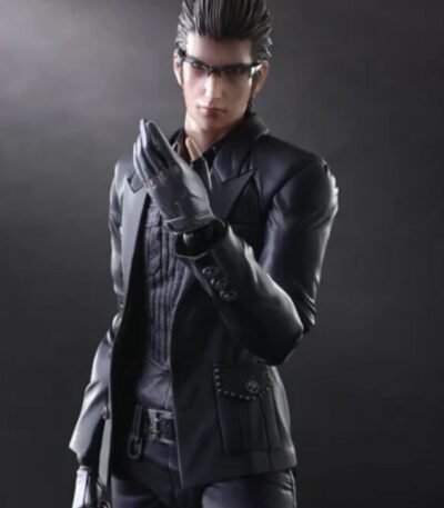 FFXV Final Fantasy XV Ignis Scientia Black Leather Blazer