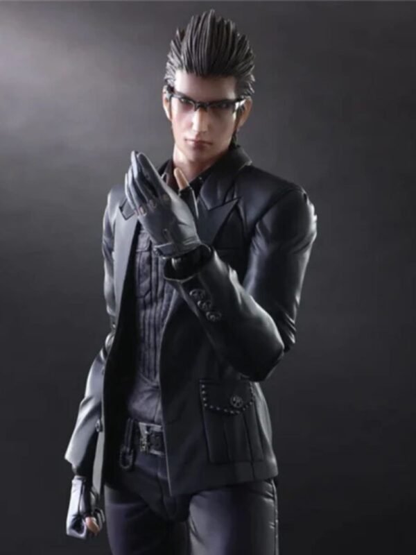 FFXV Final Fantasy XV Ignis Scientia Black Leather Blazer