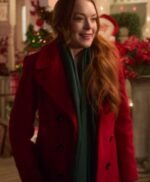 Falling for Christmas Lindsay Lohan Red Coat