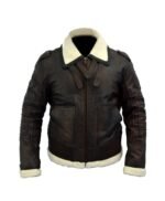 Fallout 4 Brown Bomber Leather Jacket