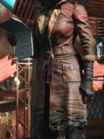Fallout 4 Piper Brown Leather Trench Coat