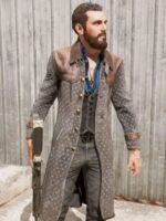 Far Cry 5 John Seed Long Leather Coat