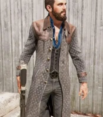 Far Cry 5 John Seed Long Leather Coat