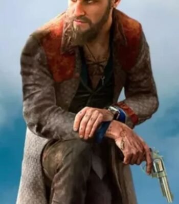Far Cry 5 John Seed Long Leather Coat