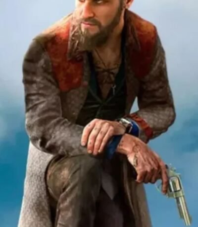 Far Cry 5 John Seed Long Leather Coat