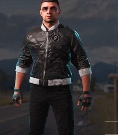 Far Cry 5 Viper 9 Black Bomber Leather Jacket