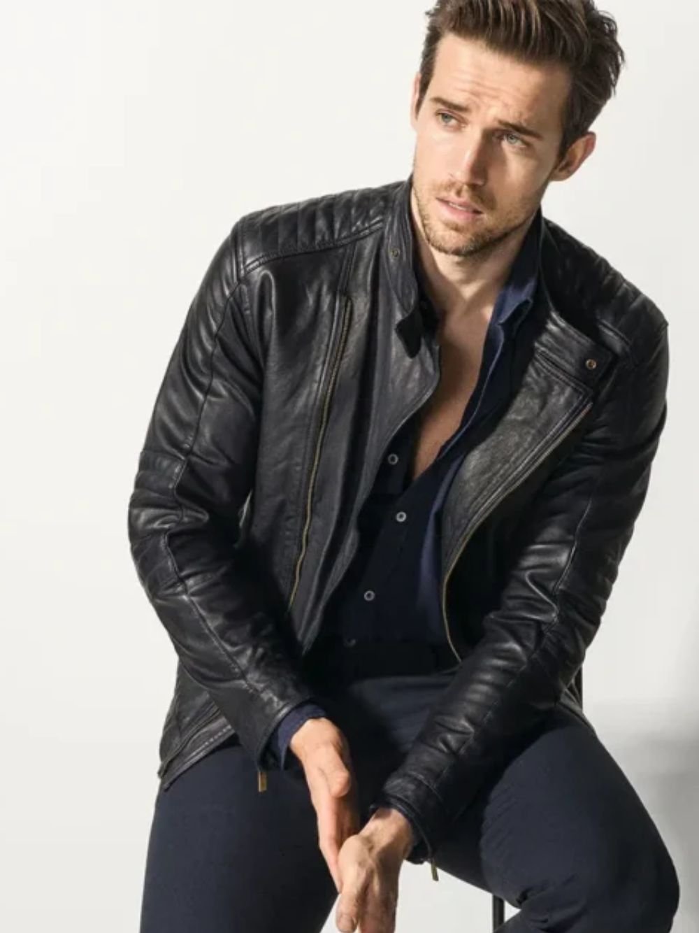Fargo Biker Leather Jacket Fargo Biker Leather Jacket