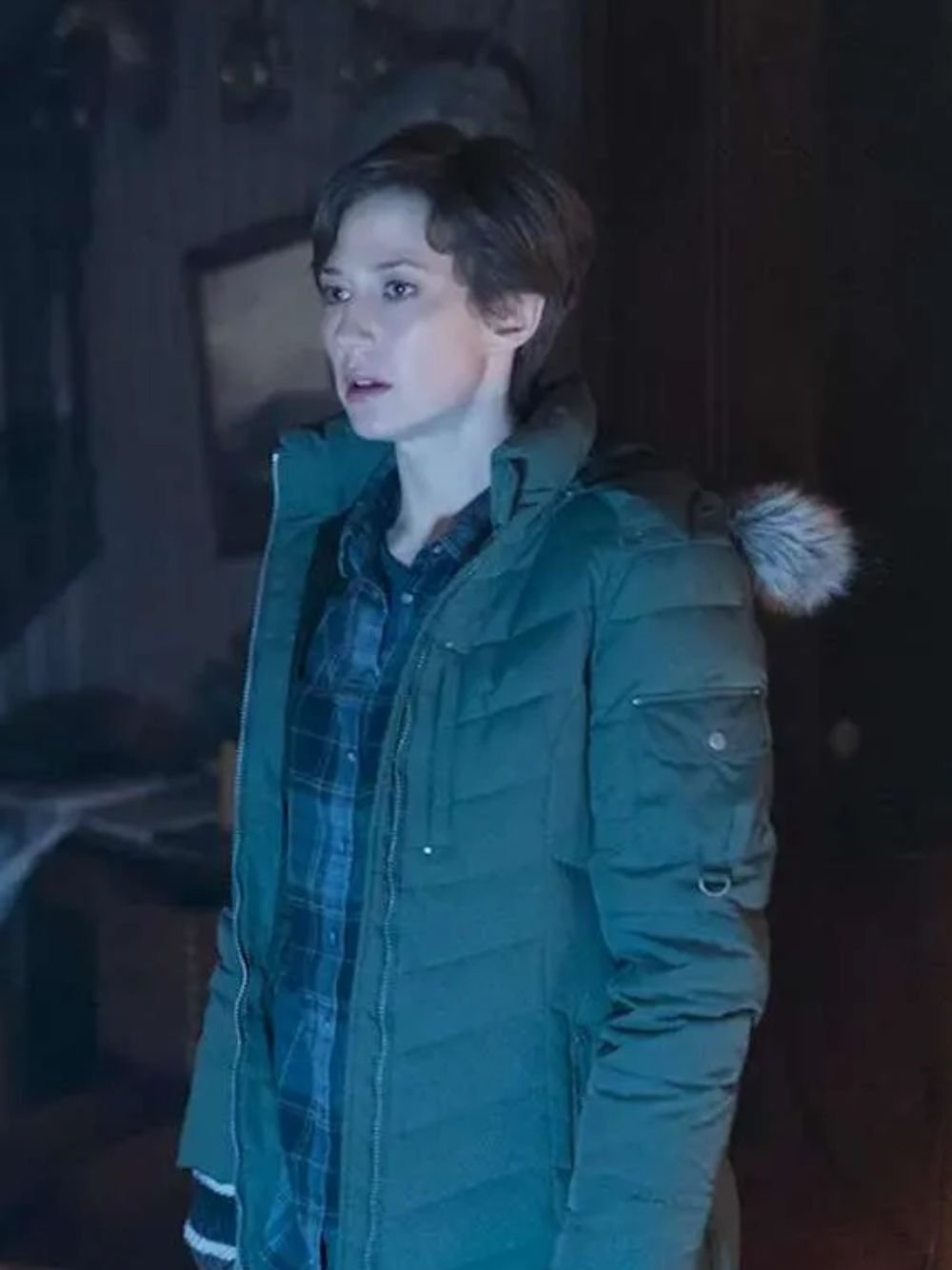 Fargo Gloria Burgle Black Parachute Jacket Fargo Gloria Burgle Black Parachute Jacket