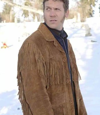 Fargo Mr Wrench Cowboy Brown Fringe Leather Jacket