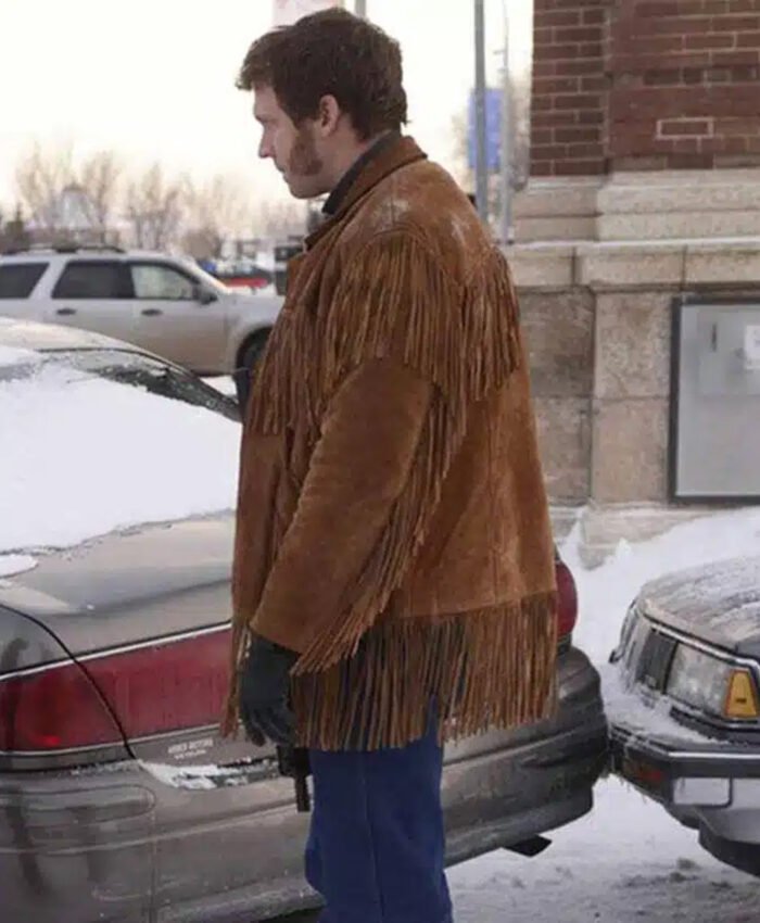 Fargo Mr Wrench Cowboy Brown Fringe Leather Jacket