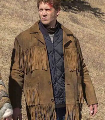 Fargo Mr Wrench Cowboy Brown Fringe Leather Jacket