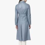 Fate The Winx Saga Farah Dowling Regent Gray Leather Coat