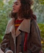 Fate The Winx Saga S2 Flora Shearling Jacket