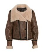 Fate The Winx Saga S2 Flora Shearling Jacket
