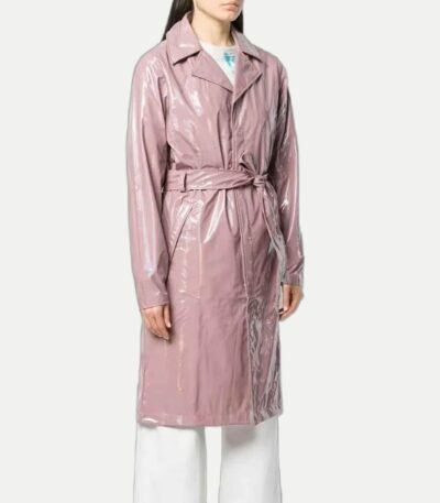 Fate The Winx Saga Stella Pink Leather Coat