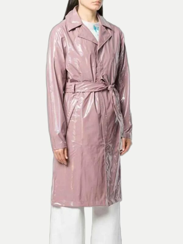 Fate The Winx Saga Stella Pink Leather Coat