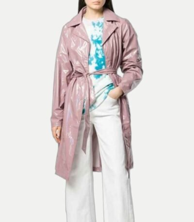 Fate The Winx Saga Stella Pink Leather Coat