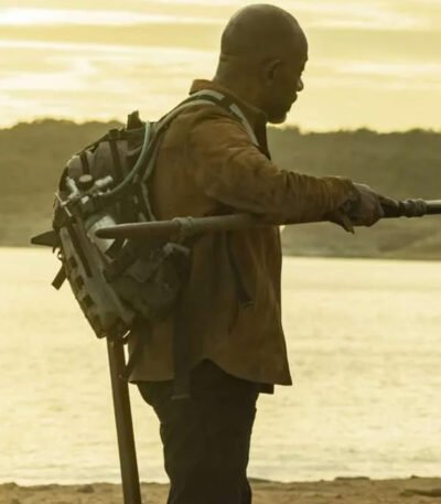 Fear the Walking Dead S08 Morgan Jones Brown Jacket