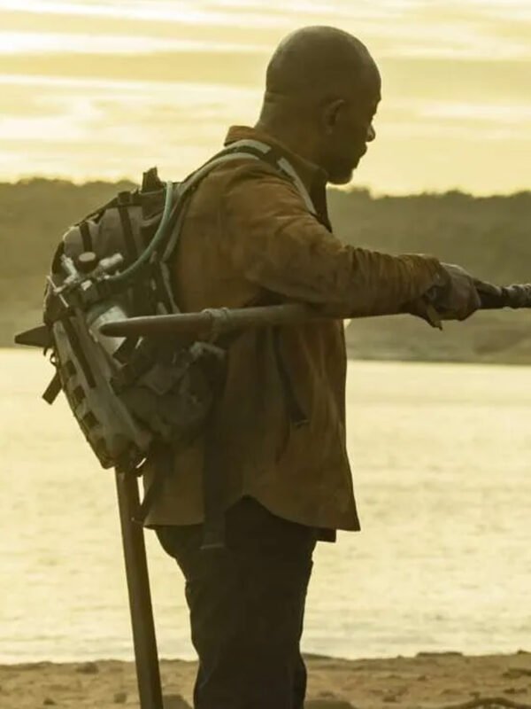 Fear the Walking Dead S08 Morgan Jones Brown Jacket