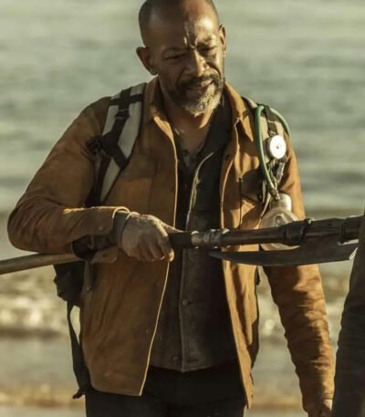 Fear the Walking Dead S08 Morgan Jones Brown Jacket