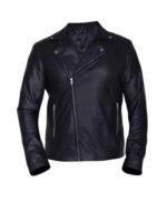 Fergal Devitt WWE Black Biker Leather Jacket
