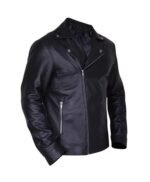 Fergal Devitt WWE Black Biker Leather Jacket