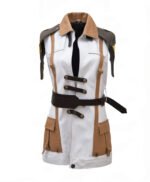 Final Fantasy XIII Lightning Returns White Leather Vest