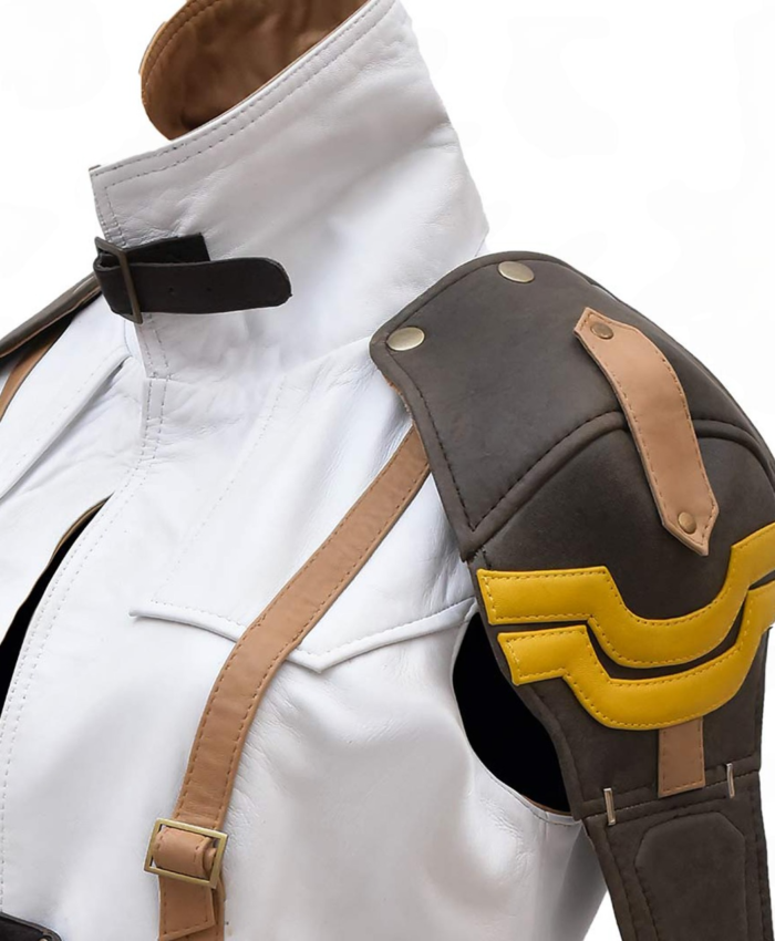 Final Fantasy XIII Lightning Returns White Leather Vest