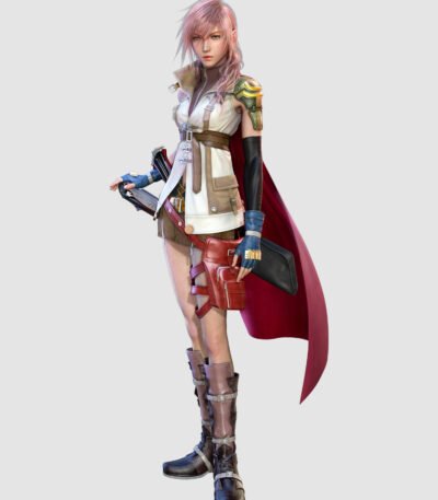 Final Fantasy XIII Lightning Returns White Leather Vest