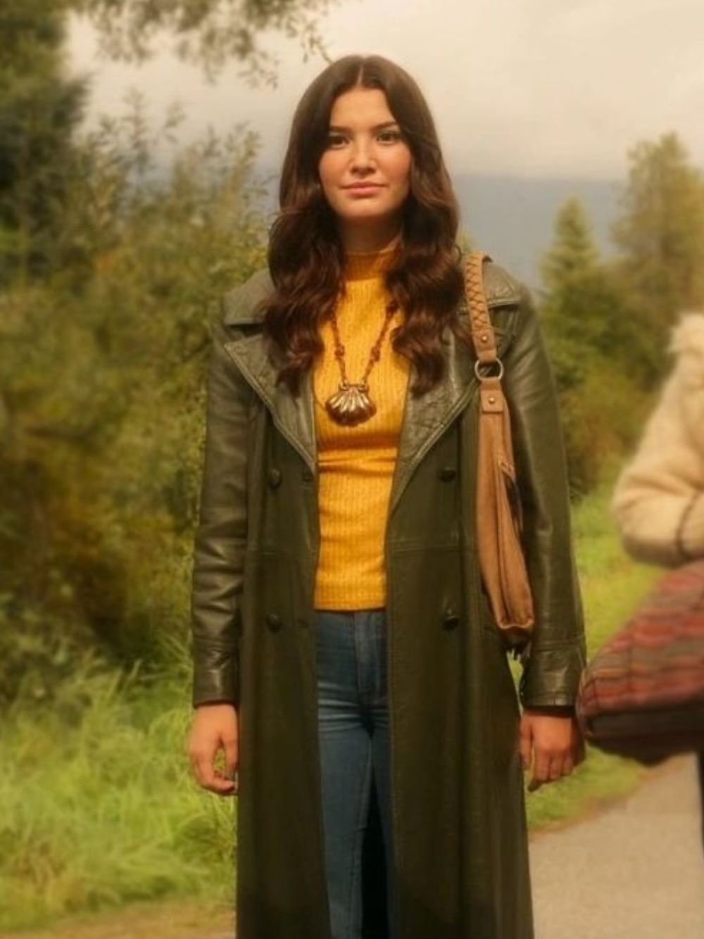 Firefly Lane S02 Ali Skovbye Leather Coat Firefly Lane S02 Ali Skovbye Leather Coat