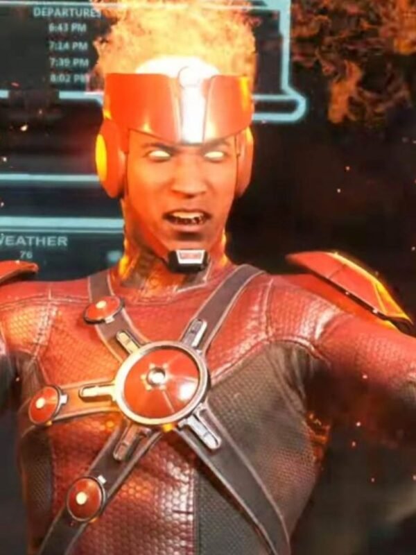 Firestorm Injustice 2 Red Costume Leather Jacket