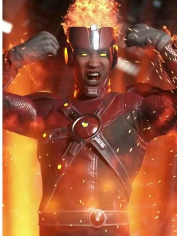 Firestorm Injustice 2 Red Costume Leather Jacket
