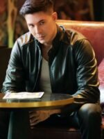 Fistful of Vengeance Lewis Tan Black Leather Jacket